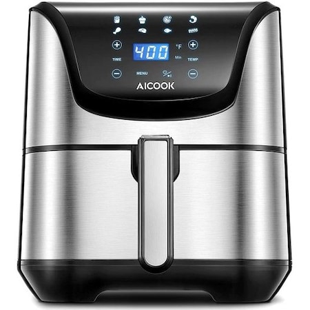 Aicook Air Fryer Oven, Digital Control, Dishwasher-Safe, Smart Touch Panel 5.8 QT,  TXG-S5T13